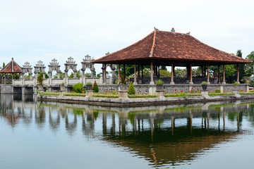 Fototapeta na wymiar Taman Ujung Water Palace - Bali Indonesia