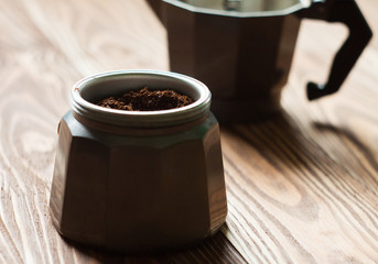 Geyser coffee maker