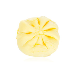 Steamed bun isolate on white background