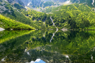 Fototapeta premium lake in mountains