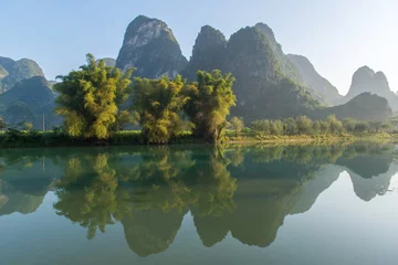 Fotobehang China landscape in GuangXi, China
