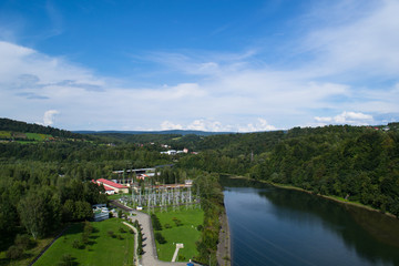 Tama - widok na rzekę © Senatorek