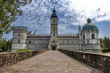 Fototapeta na wymiar Krasiczyn Castle in Poland