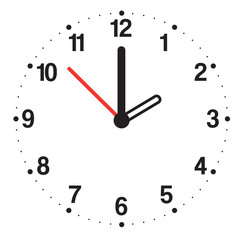 Clock Dial : Vector Illustration - 118911273