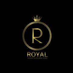 Royal golden label