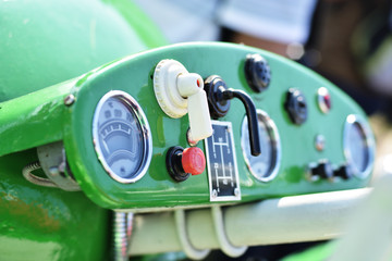Naklejka premium old tractor