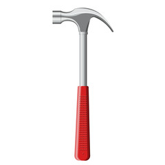 Claw hammer. vector illustration