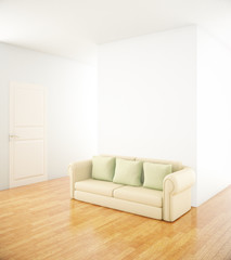Interior with couch