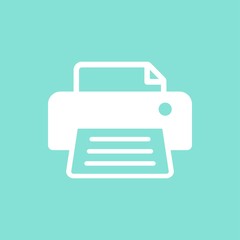 Printer vector icon.
