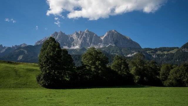 Timelapse Austrian mountain // Wilder Kaiser