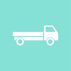 Truck vector icon.