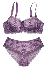 Purple lingerie set