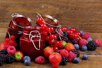 Marmellata ai frutti di bosco