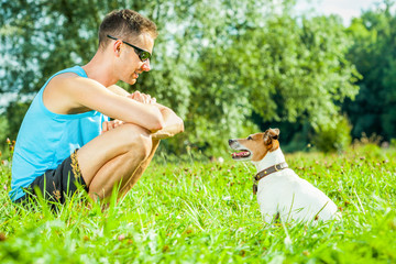 dog and owner training