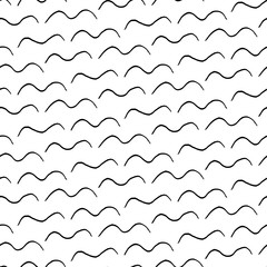 Hand Drawn Ink Waves