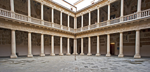 Palace bo in Padova, ancient seat of the University.