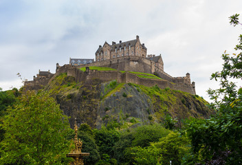 Fototapeta na wymiar Edinburgh Castle, Scotland