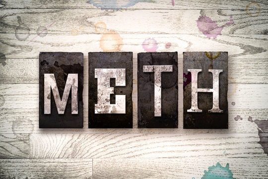 Meth Concept Metal Letterpress Type