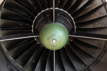 old jet engine repair