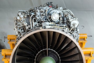 old jet engine repair