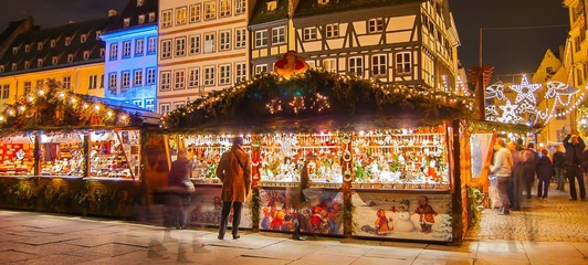 Christmas market in Strasbourg, France