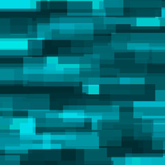 Background of geometric shapes green.