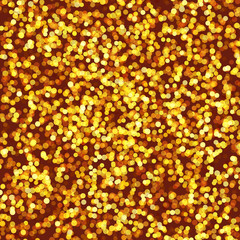 Background of golden lights.