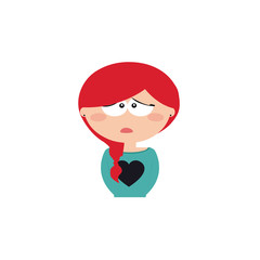 girl expression face