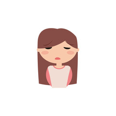 girl expression face