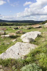 Fototapeta na wymiar Sea of Stones in Hungary