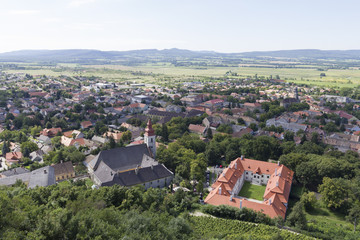 View from the castle of S&uuml;meg in Hungary
