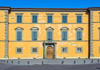 Fototapeta na wymiar Palazzo delle Arcivescovado palace of Pisa. Tuscany, Italy.