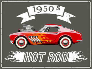 Hot rod car