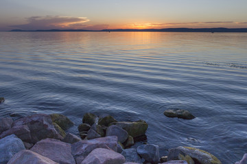 Evening at the lake