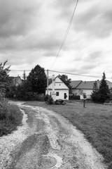 Traditional hungarian village
