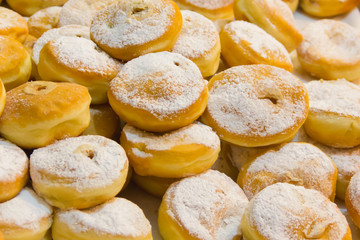 Krafen with cream