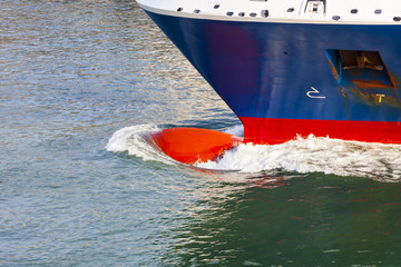 Blue Boat In The Water
