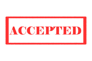 Rubber Stamp Accepted