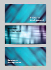 Abstract set business banner backgrounds