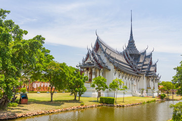 Naklejka premium Sanphet Prasat Palace in Ancient City, Samutprakan Thailand
