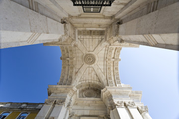 Obraz premium Lisbon Rua Augusta Arch