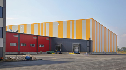 Obraz premium Warehouse Building