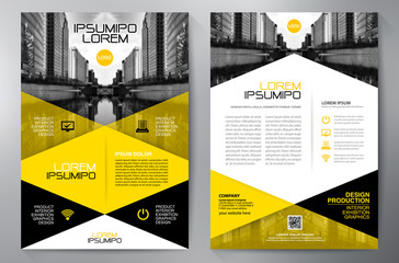 Business brochure flyer design a4 template. - 118940608