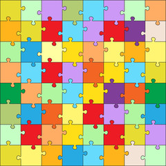 vector puzzle for kid