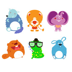 Cartoon Animal set