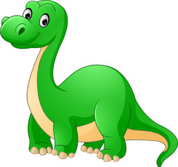 Cartoon cute dinosaur