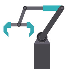 crane delivery shipping logistics icon. Isolated and Flat design. Vector illustration