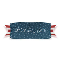 Labor Day Sale Banner with Text