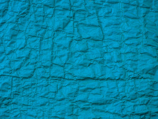 blue plastic wrinkled texture