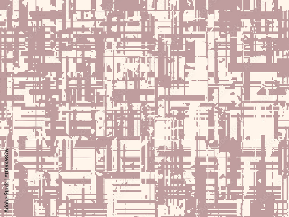 Poster abstract grunge vector background. monochrome raster composition of irregular graphic elements. crea